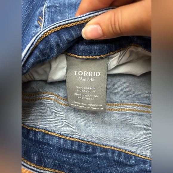Torrid Perfect Skinny Ankle denim jeans - Picture 3 of 5